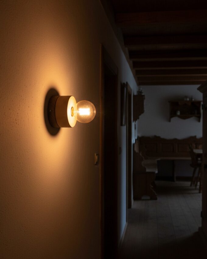 0239 Wandlampe Zirbe ALMUT von Wildheim Flurleuchte