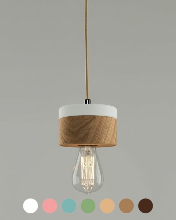 Pendelleuchte Eichenholz ALMUT von Wildheim