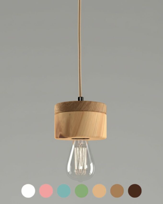 Pendelleuchte Zirbenholz ALMUT von Wildheim