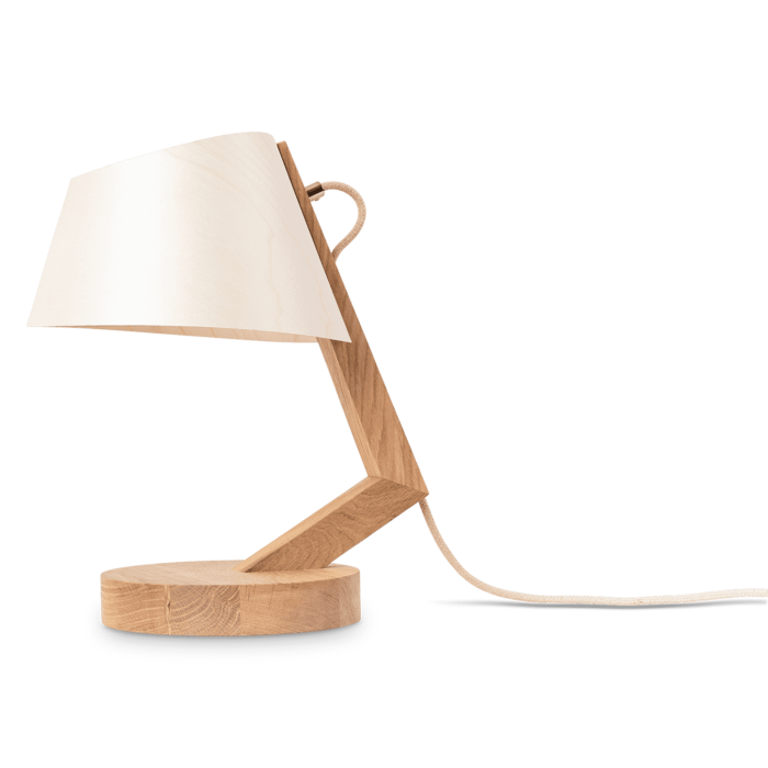 Designlampe aus Holz von ALMUT von Wildheim