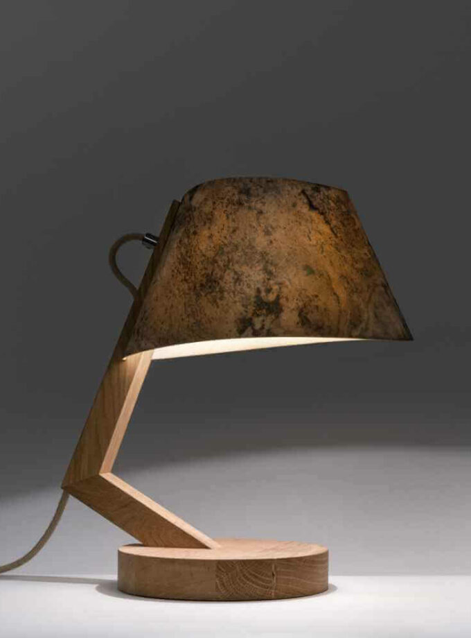 Tischlampe aus Stein 1411 Licht an ALMUT von Wildheim