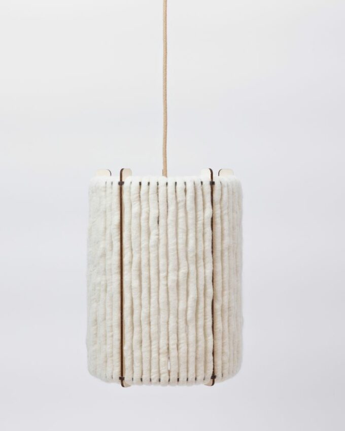 Wool lamps ALMUT_6020_pendant_light_wool_cylinder_large