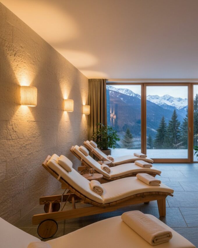 Wandlampe aus Wolle ALMUT von Wildheim Spabereich