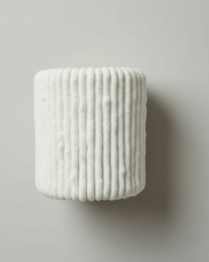 Wandleuchte aus Wolle von ALMUT